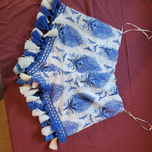 Luxel blue patterned shorts! - Picture 2 of 3